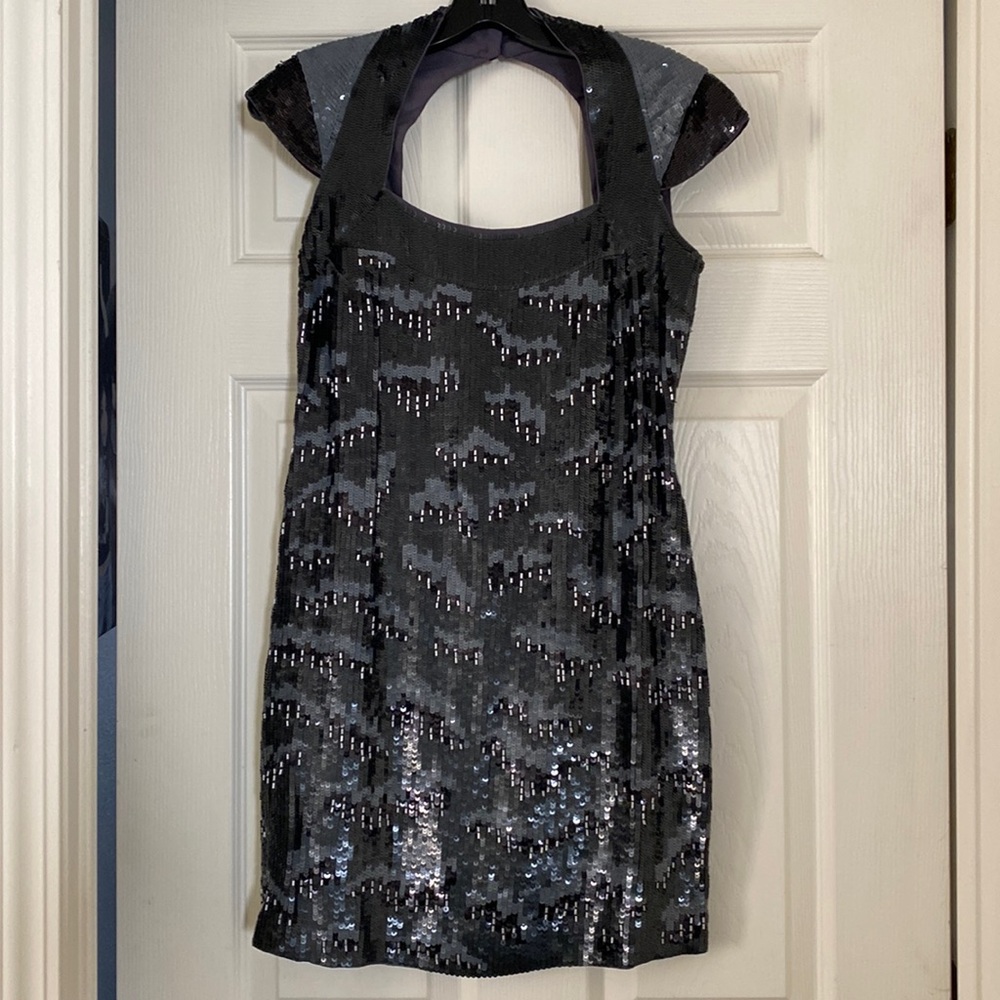 French Connection Sequence Cap Sleeve Dress